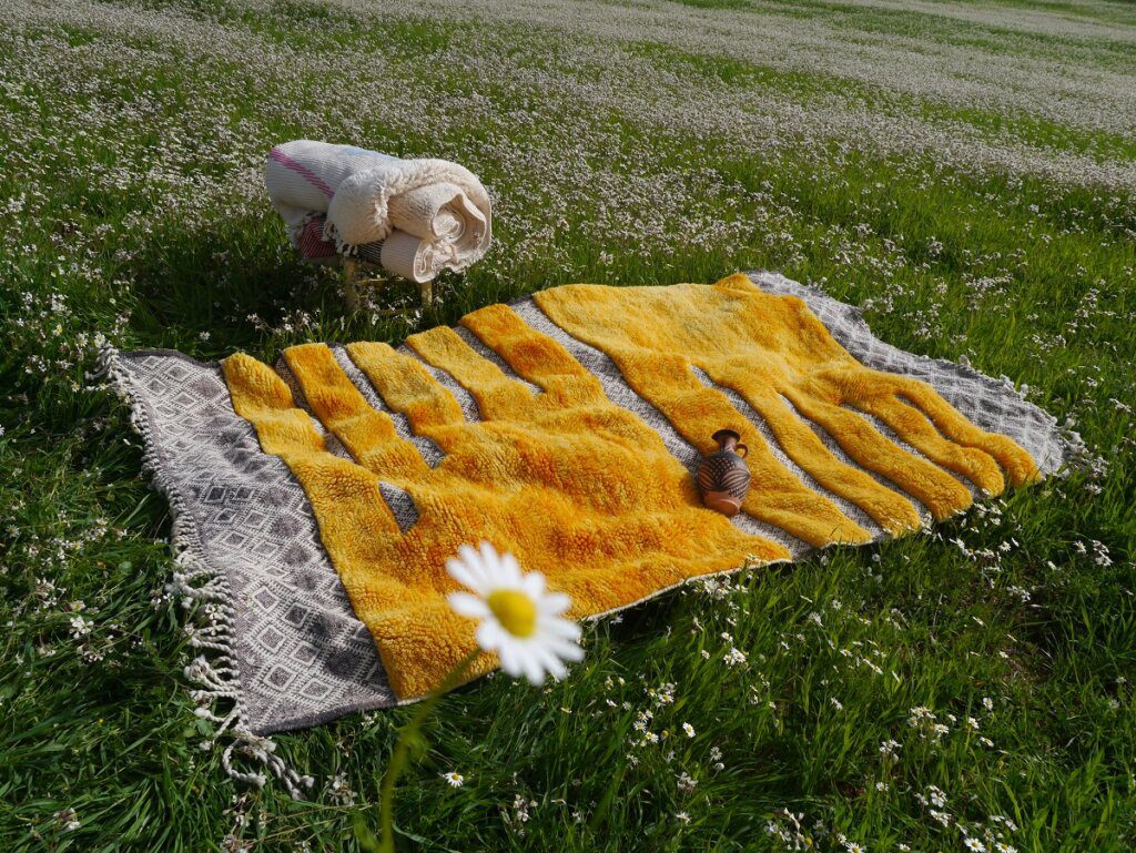 orange rug