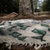 handmade green rug