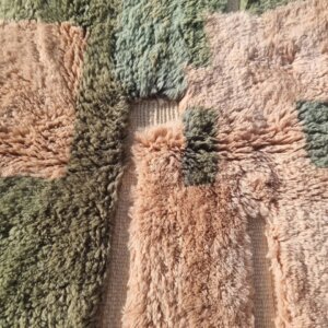 Alternative view of Moroccan rug unique