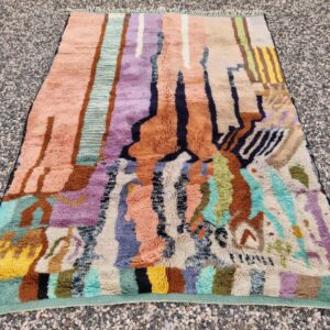 Alternative view of Moroccan rug 6.6 x 9.6 feet