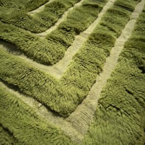 Alternative view of Moroccan rug Green : 6.5 x 8 Feet