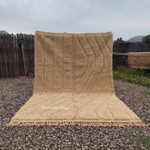 Moroccan rug beige