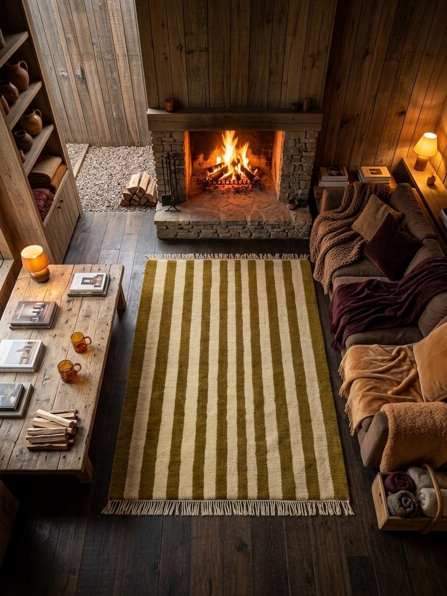 Moroccan rug green - Image 9