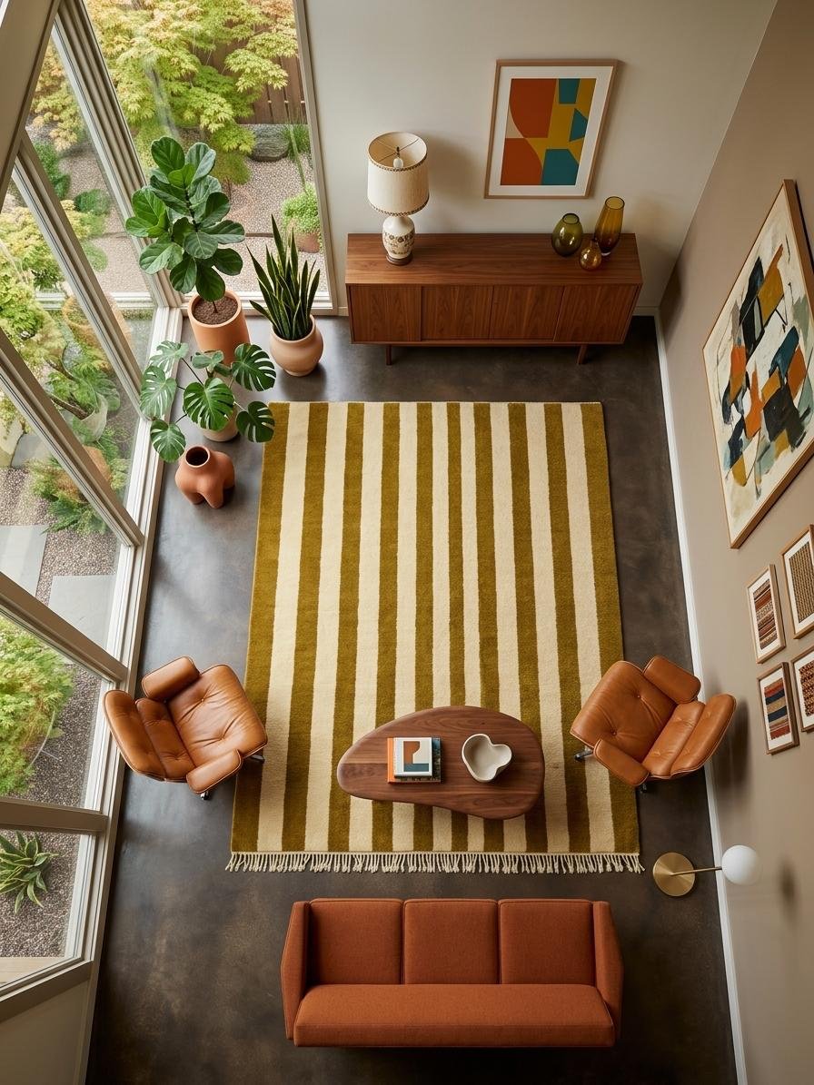 Moroccan rug green - Image 7