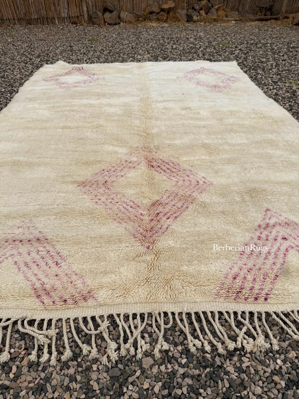 Moroccan Berber Ivory : 8x10 feet - Image 3