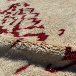 Alternative view of Moroccan Berber red Rug : 7.5 x 10.8 Feet