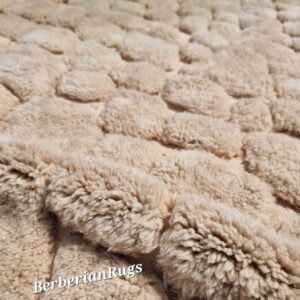 Alternative view of Moroccan rug Beige
