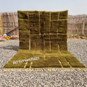 Moroccan rug Green