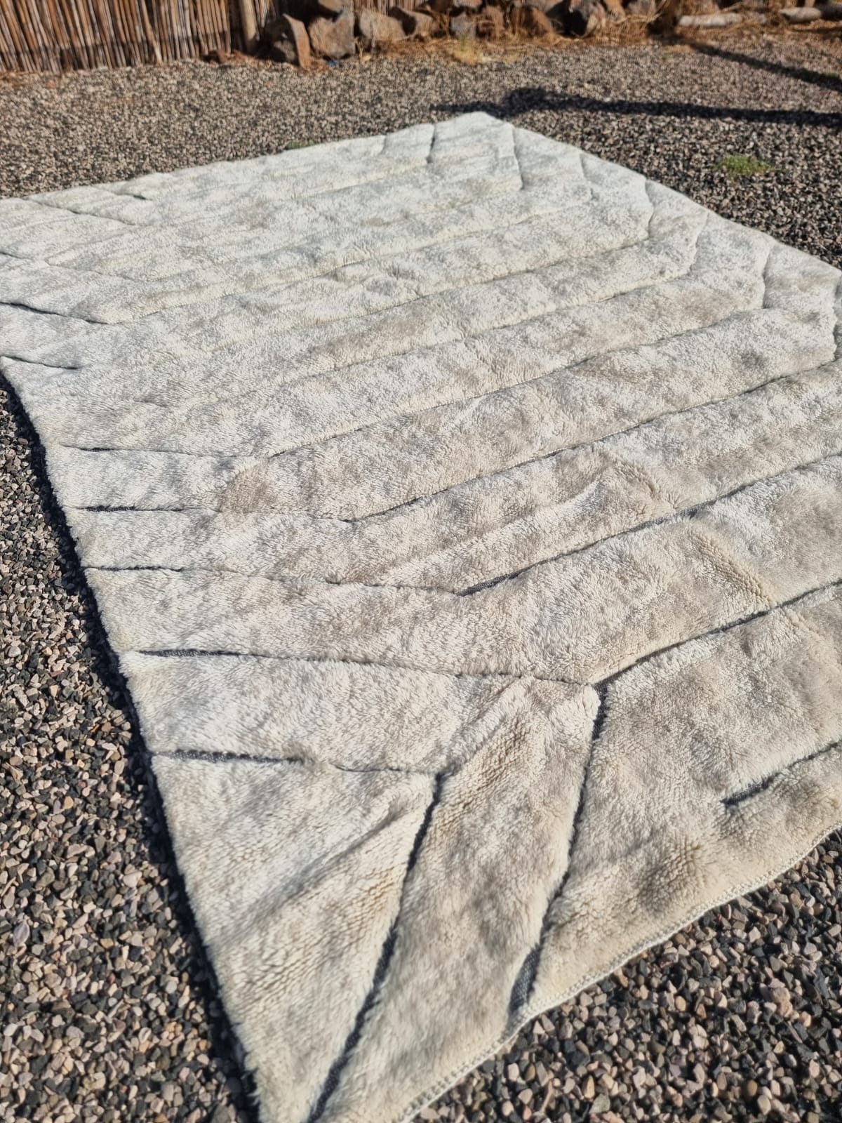 Moroccan rug ivory - Image 6