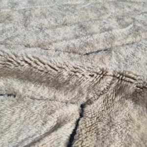 Alternative view of Moroccan rug ivory