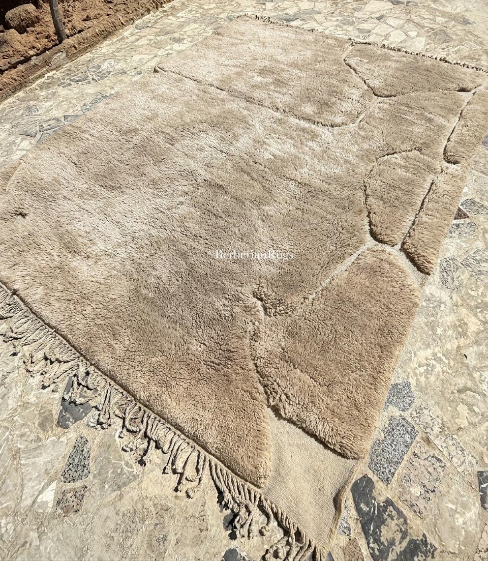 Moroccan rug Beige - Image 3