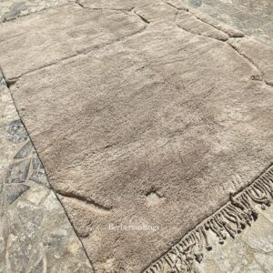 Alternative view of Moroccan rug Beige