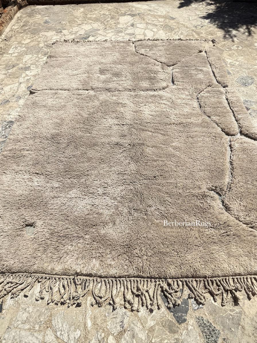 Moroccan rug Beige - Image 4