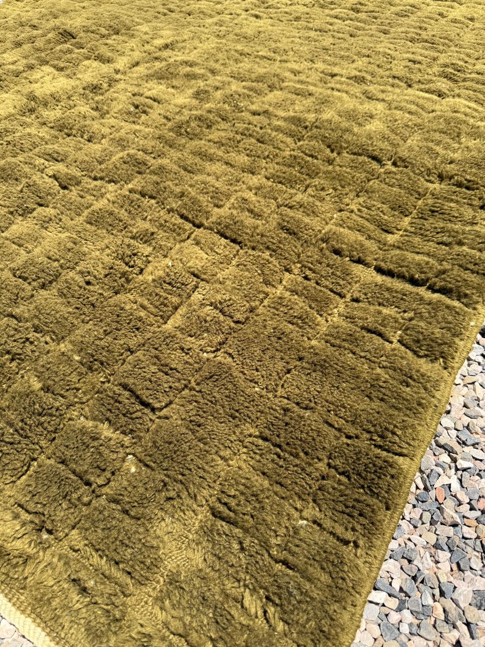 Olive green rug - Image 4
