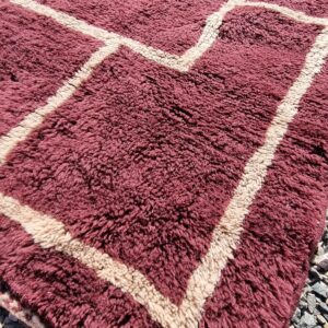 Alternative view of Beni rug Red