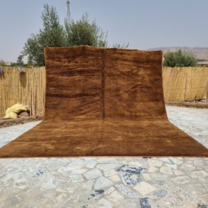 Brown rug