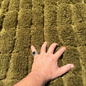 Alternative view of Green Moroccan Rug : 9 x 12 Feet