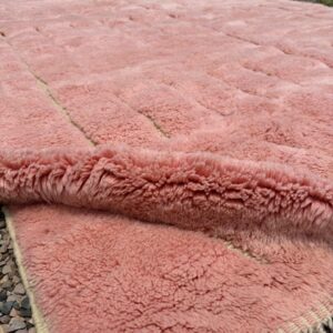 Alternative view of Pink Moroccan Rug : 9 x 12 Feet